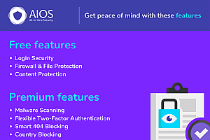 All In One WP Security & Firewall :WordPress安全管理及防火墙插件